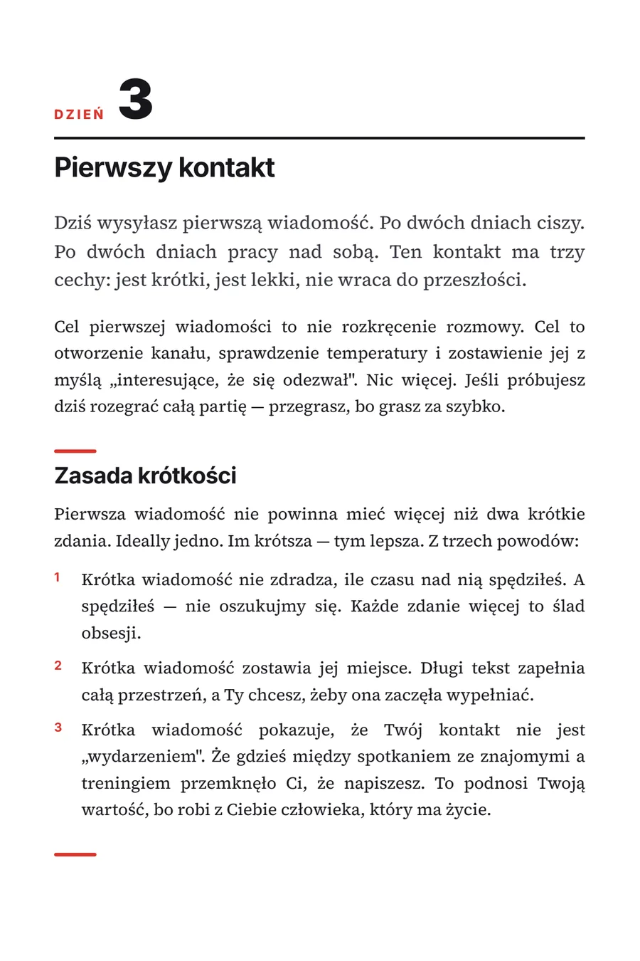 Strona ebooka Dzień 3: Pierwszy kontakt